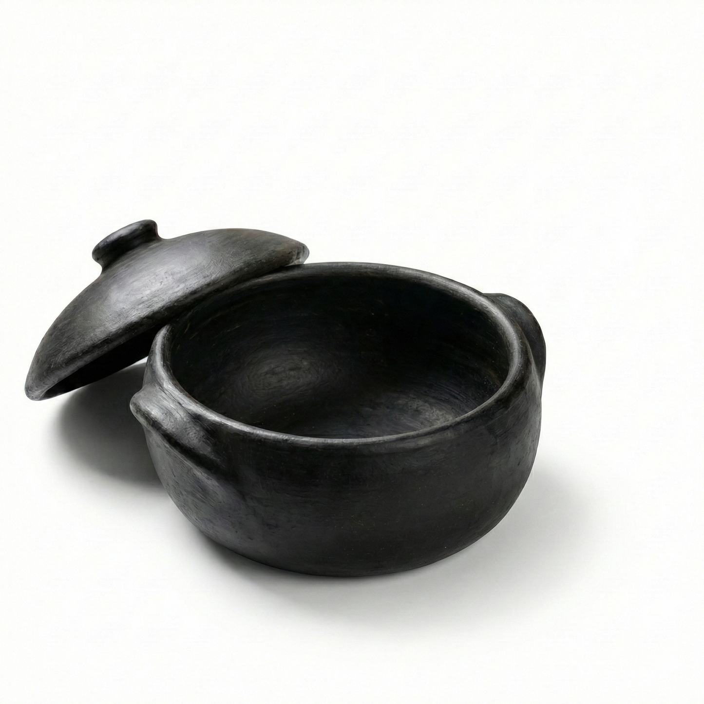 Kit Panelas de Barro 1L, 2L e 5L + 2 Cumbucas