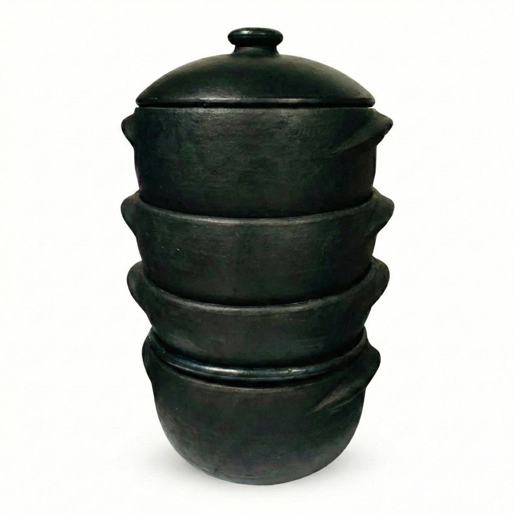 Kit de Panelas de Barro 1L, 2L, 3L e 4L