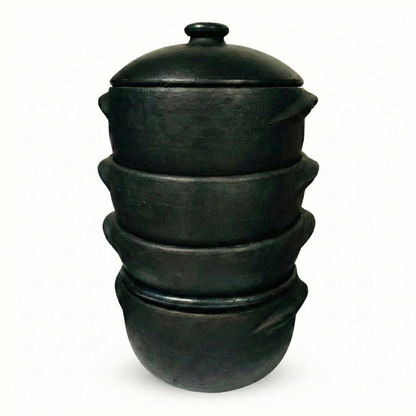 Kit de Panelas de Barro 1L, 2L, 3L e 4L